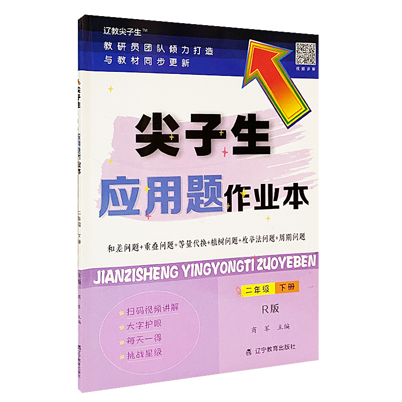 尖子生应用题作业本二年级下册