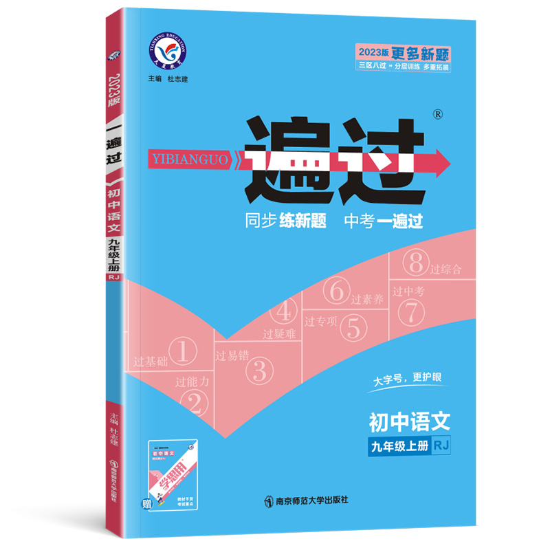 2023版 一遍过 初中语文 九年级下册 人教版RJ