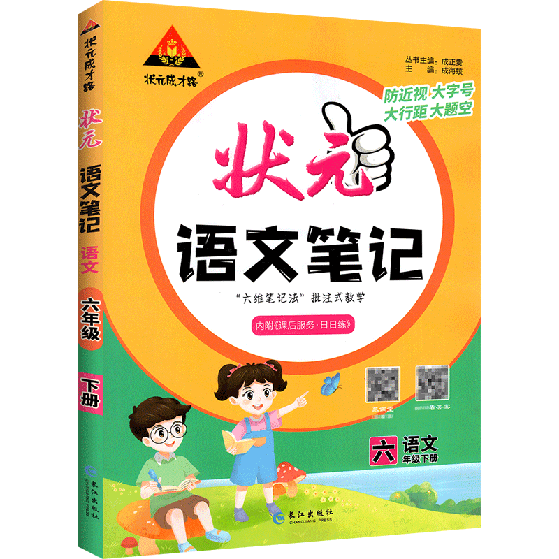 状元语文笔记 六年级下册 人教版