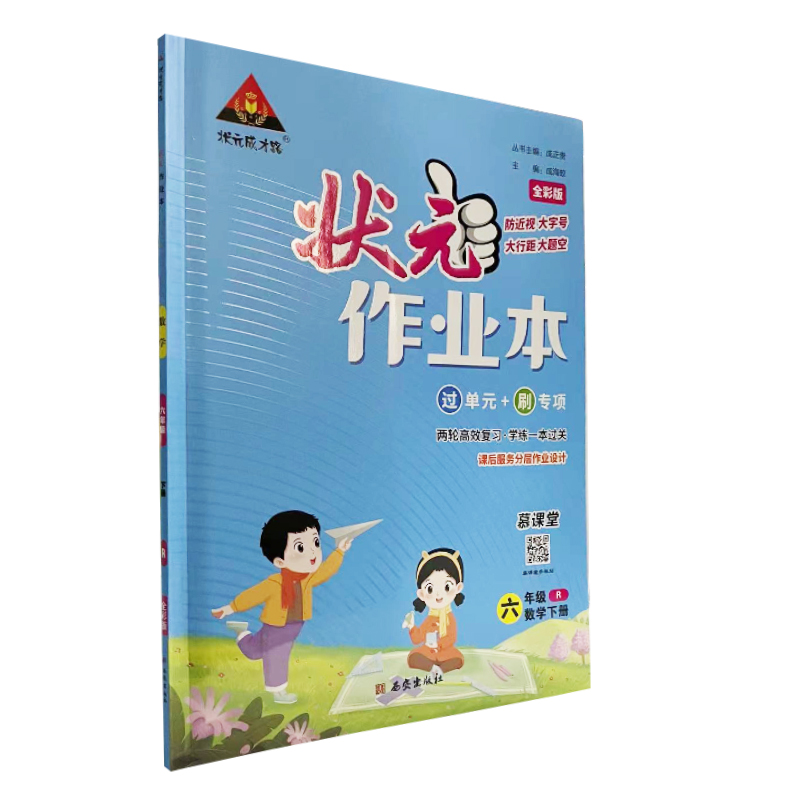 状元作业本六年级下册数学人教版