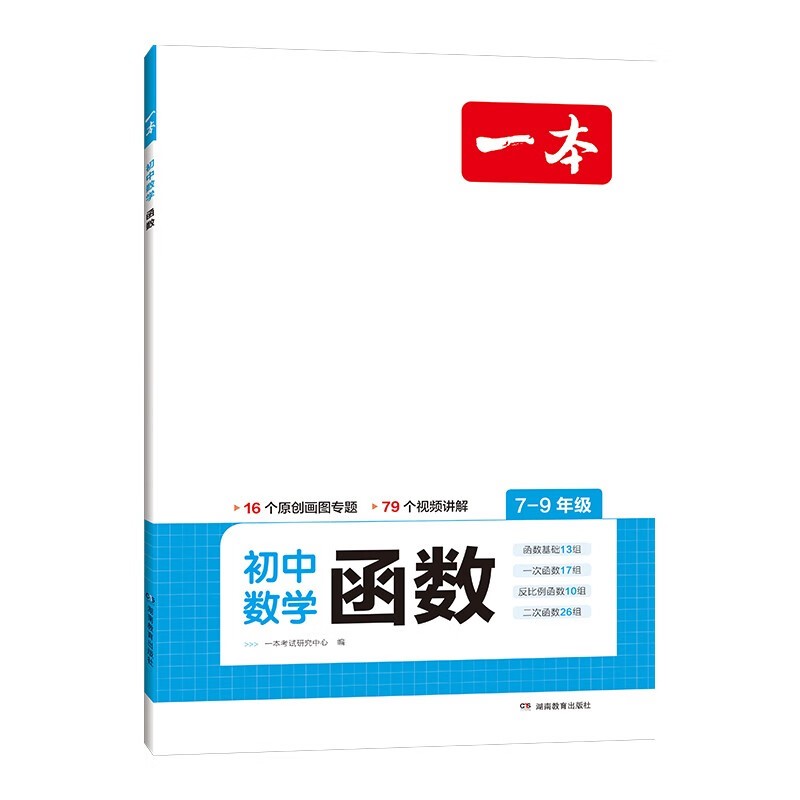 2024一本初中数学函数 初中专项训练全一册