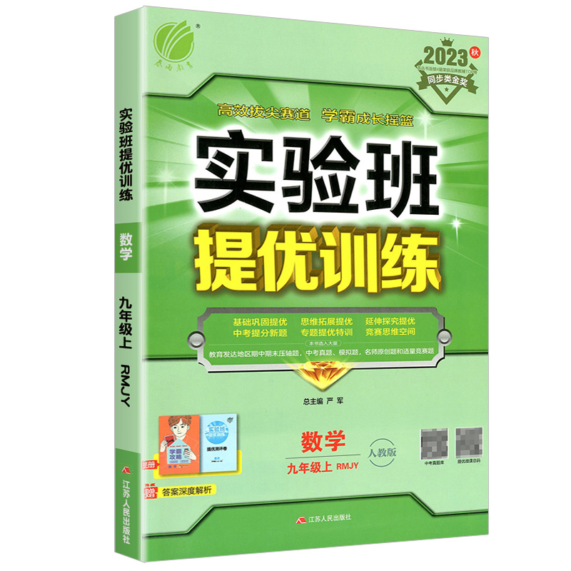 2023版实验班提优训练 九年级上数学人教版 2023版实验班提优训练 九年级上数学人教版