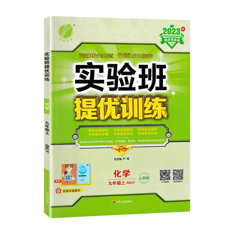 2023版实验班提优训练 九年级上化学人教版