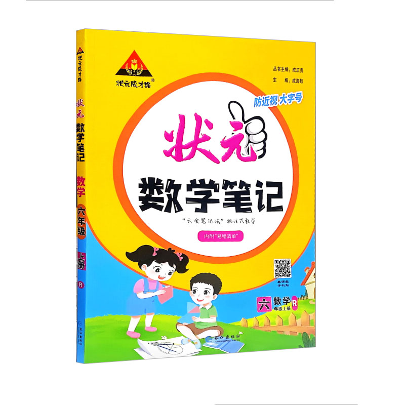 状元数学笔记 六年级上册数学  人教版