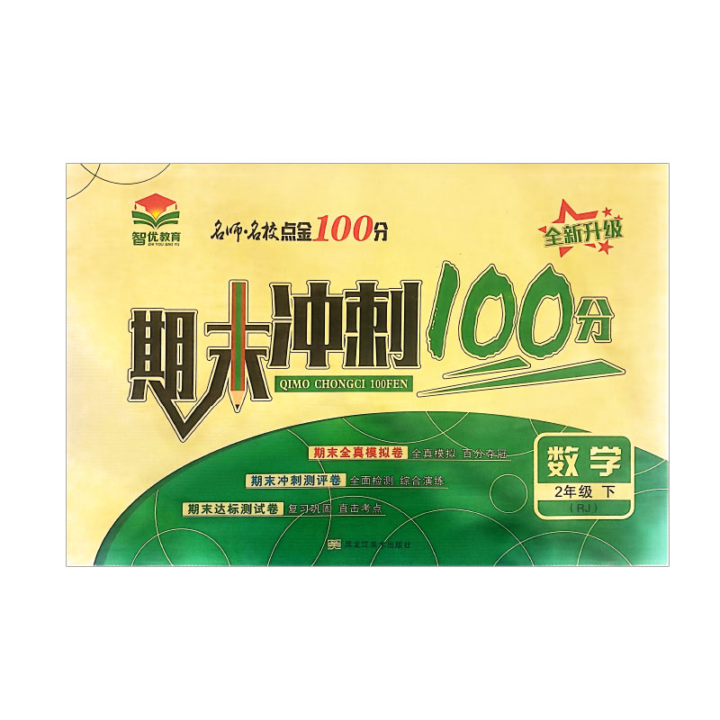 名师名校点金100分 期末冲刺  二年级数学下册 人教版