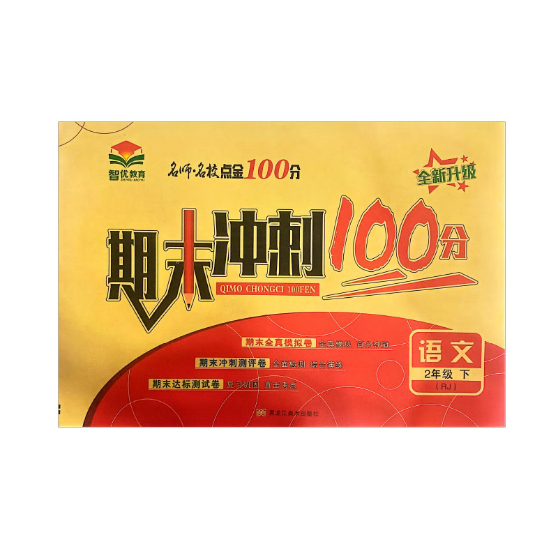 名师名校点金100分 期末冲刺  二年级语文下册 人教版