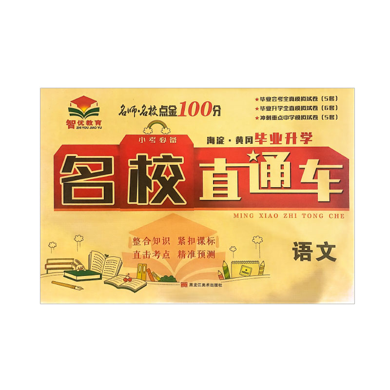 名师名校点金100分 名校直通车毕业升学  六年级下语文