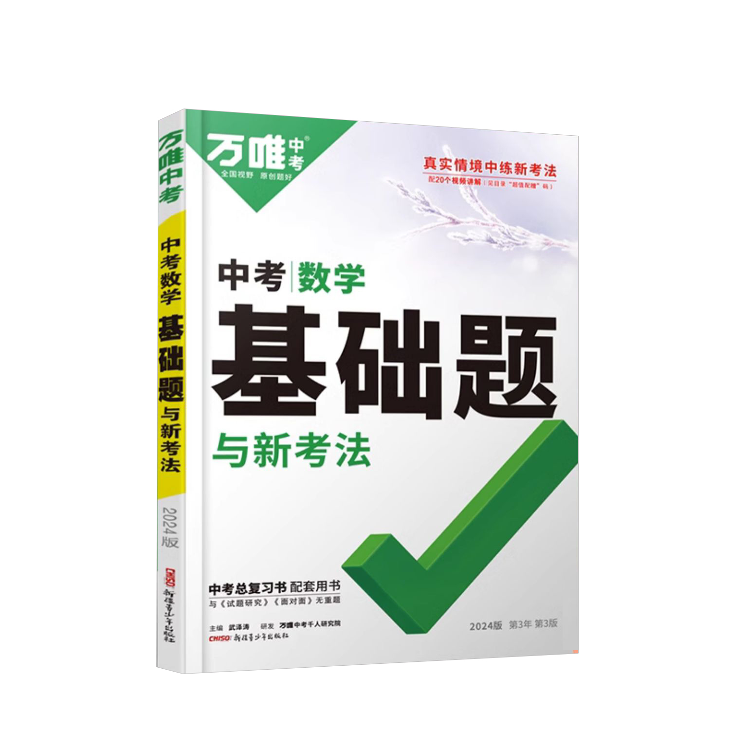 2024版 万唯中考 数学基础题与新考法