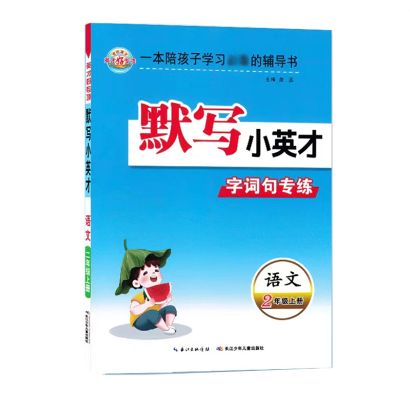 世纪英才默写小英才字词句专练  语文二年级上册