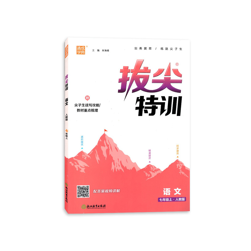 拔尖特训七年级语文上册 人教版 通成学典